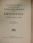 A Budapesti VII. Kerületi Magyar Királyi Állami Madách Imre Gimnázium 53-ik Értesítője az 1933-34. iskolai évről