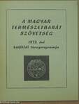 A Magyar Természetbarát Szövetség 1973. évi külföldi túraprogramja