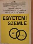 Egyetemi Szemle 1982/1-2.