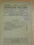 Geodéziai Közlöny 1932/11-12.