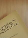 Siebenbürgisch-Ungarische Dichtung 1920-1940