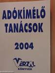 Adókímélő tanácsok 2004