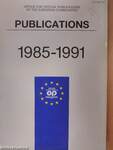 Publications 1985-1991