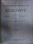 A Magyar Mérnök- és Építész-Egylet Közlönye 1915-1918. (nem teljes évfolyamok)