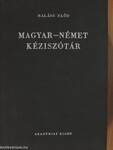 Magyar-német kéziszótár