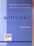 Matematika megoldások I.