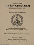 A bátaszéki II. Géza Gimnázium jubileumi évkönyve