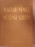 Magyar-német műszaki szótár