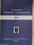 Kurrens időszaki kiadványok 1980