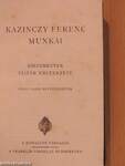 Kazinczy Ferenc munkái