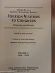 Foreign Visitors to Congress I-II.