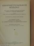 Természettudományi Közlöny 1933. január-december/Pótfüzetek a Természettudományi Közlönyhöz 1933. január-december