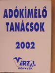 Adókímélő tanácsok 2002