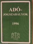 Adójogszabályok 1996