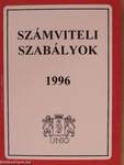 Számviteli szabályok 1996