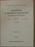 Readings in modern linguistics (for Students of English)