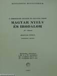 A gimnáziumi nevelés és oktatás terve - Magyar nyelv és irodalom III-IV. osztály