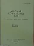 Magyar Könyvészet 1988 III.