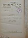 Magyar Orvosi Archivum 1932. XXXIII. kötet