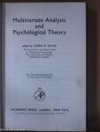 Multivariate Analysis and Psychological Theory