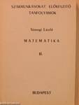 Matematika II.