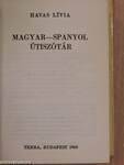 Magyar-spanyol/spanyol-magyar útiszótár