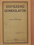 Egyszerű gondolatok