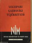 Vegyipari Gazdasági Tájékoztató 1962. (nem teljes évfolyam)/2 különszám