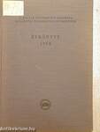 A Magyar Tudományos Akadémia Dunántúli Tudományos Intézetének évkönyve 1958