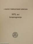 A Magyar Természetbarát Szövetség 1975. évi túraprogramja