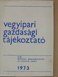 Vegyipari Gazdasági Tájékoztató 1973/1.