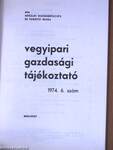 Vegyipari Gazdasági Tájékoztató 1974/6.