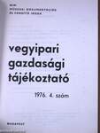 Vegyipari Gazdasági Tájékoztató 1976/4.