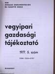 Vegyipari Gazdasági Tájékoztató 1977/5.