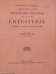 A Budapesti VII. Kerületi Magyar Királyi Állami Madách Imre Gimnázium 1935-36. tanévi értesítője az iskola fennállásának 55-ik évében