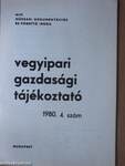 Vegyipari Gazdasági Tájékoztató 1980/4.