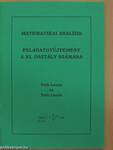 Matematikai analízis feladatgyűjtemény a XI. osztály számára