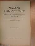 Magyar Könyvszemle 1937. január-március