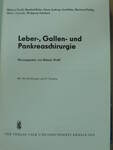 Leber-, Gallen- und Pankreaschirurgie