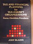 Tax and financial planning for tax-exempt organizations