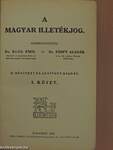 A magyar illetékjog I-II.