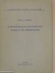 A politikai gazdaságtan tárgya és módszere