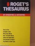 Roget's Thesaurus of Synonyms & Antonyms