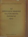 Az Országos Magyar Sajtókamara évkönyve 1943