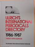 Ulrich's International Periodicals Directory 1986-1987 I. (töredék)