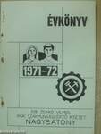 209. Zsinkó Vilmos Ipari Szakmunkásképző Intézet Évkönyve 1971-72.