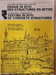 Colloque International sur les essais in situ des structures en beton III./International Symposium on Testing in Situ of Concrete Structures III.