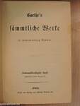 Goethe's sämmtliche Werke 37-40. (gótbetűs) (töredék)