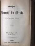 Goethe's sämmtliche Werke 37-40. (gótbetűs) (töredék)