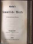 Goethe's sämmtliche Werke 37-40. (gótbetűs) (töredék)
